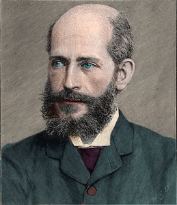 Portret van Ferdinand James Anselm Freiherr von Rothschild, Engelse kunstverzamelaar door French School