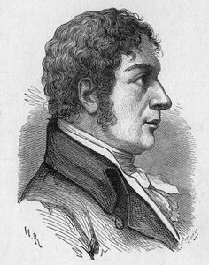 Portret van François (Francesco) Zambeccari (1756-1812), Franse luchtvaartkundige - in 