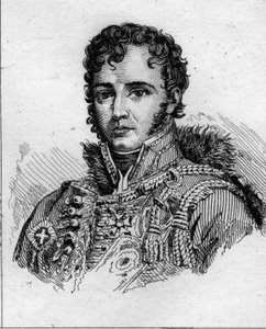 Portret van Francois Antoine Charles Lallemand