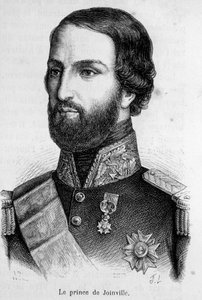 Portret van François Ferdinand Philippe, Prins van Joinville (1818-1900). door French School