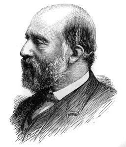 Portret van Francois Ferdinand Philippe, Prins van Joinville (1818-1900). Gravure in 