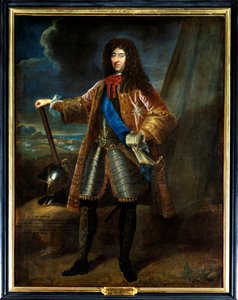 Portret van Francois Gaston de Bethune. Anoniem schilderij uit de 17e eeuw. Kasteel van Sully
