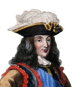 Portret van Francois Henri de Montmorency Bouteville, genaamd Maarschalk de Luxembourg, (1628-1695), Franse generaal, maarschalk van Frankrijk door French School