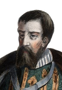 Portret van Francois I de Lorraine (1519-1563), hertog van Guise, hertog van Aumale, Franse soldaat en politicus