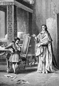 Portret van Francois de Pons de Salignac de La Mothe-Fenelon door French School