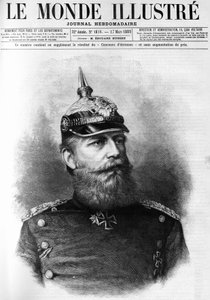 Portret van Frederik III van Pruisen (1831-1888) in 