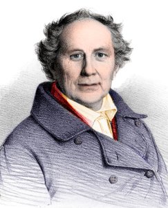Portret van Friedrich Wilhelm August Argelander (1799-1875), Duitse astronoom door French School