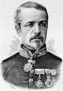 Portret van generaal Charles Auguste Frossard (1807 - 1875) - in 
