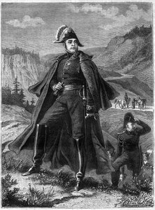 Portret van Generaal Lecourbe - Claude Joseph Comte Lecourbe, Franse generaal (1758 -1815) - in 
