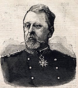 Portret van generaal Poilloue van St Mars