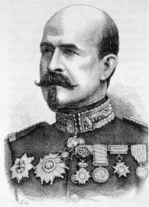 Portret van Generaal Trochu (1815 - 1896) - in 