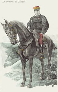 Portret van Generaal de Miribel (1831-93) door French School
