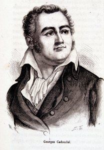 Portret van Georges Cadoudal - gravure door French School