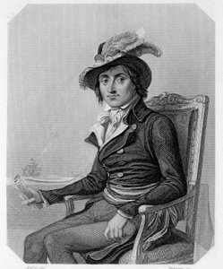 Portret van Georges Couthon (1755-1794), Franse politicus. In 