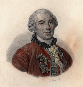 Portret van Georges Louis Leclerc, Graaf van Buffon (1707-1788), Franse natuurkundige en schrijver. In 