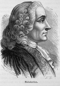 Portret van Guillaume Chretien Lamoignon de Malesherbes (1721-1794), Franse politicus - in 