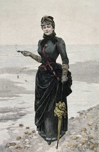 Portret van Gyp (Sibylle Gabrielle Marie Antoinette Riquetti de Mirabeau, Gravin van Martel de Janville) (1849-1932), Franse schrijfster door French School