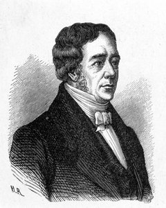 Portret van Hans Christian Ørsted door French School