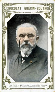 Portret van Henri Poincaré door French School