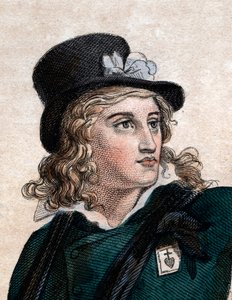 Portret van Henri du Vergier, Graaf van La Rochejaquelein (1772-1794) door French School