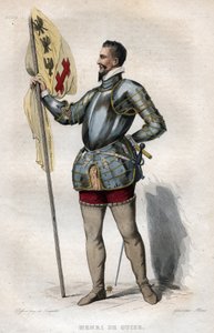 Portret van Hendrik I, hertog van Guise (1550-1588) genaamd 