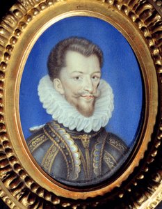 Portret van Hendrik I van Lotharingen, Hertog van Guise (1550-1588) door French School