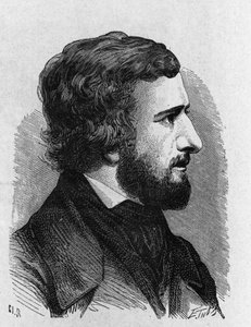 Portret van Hippolyte Fizeau (1819 - 1896) - uit "Album van Wetenschap; beroemde geleerden; Grote ontdekkingen" 1896