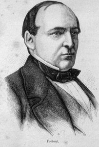 Portret van Hippolyte Fortoul, Franse schrijver en minister (1811-1856) - in L