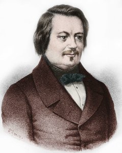 Portret van Honoré de Balzac (1799-1850), Franse romanschrijver