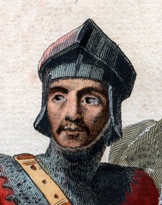 Portret van Hugo I Capet (c.941-996), Koning van Frankrijk door French School