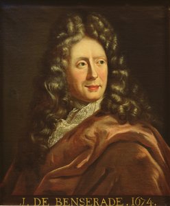 Portret van Isaac de Benserade (1612-91) 1674 door French School