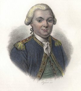Portret van Jean-Francois Galaup, Graaf van La Perouse door French School