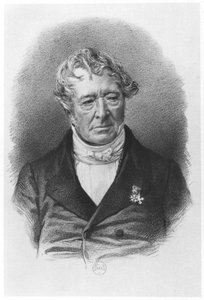 Portret van Jean-Jacques Champollion (1778-1867) genaamd Champollion-Figeac, gedrukt door Lemercier & Co door French School
