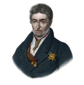 Portret van Jean Baptiste (Jean-Baptiste), Graaf de Villele (1773-1854), Franse politicus. in 