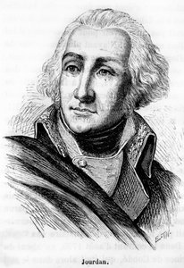 Portret van Jean Baptiste Jourdan (1762-1833), maarschalk van het Keizerrijk, winnaar van de Slag bij Fleurus (26 juni 1794) - in L