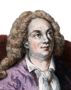 Portret van Jean Baptiste Rousseau (1670-1741), Franse dichter