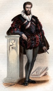 Portret van Jean Goujon (1510-c.1566) door French School