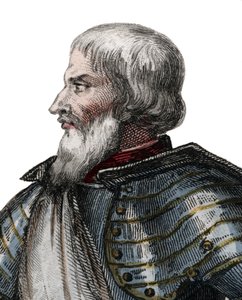 Portret van Jean II Le Maingre, genaamd Boucicaut, maarschalk van Frankrijk door French School