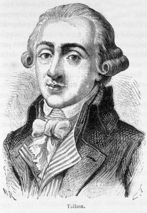 Portret van Jean Lambert (Jean-Lambert) Tallian, Franse politicus (1767-1820) - in 