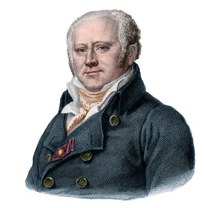 Portret van Jean Nicolas Corvisart