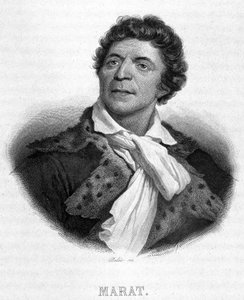 Portret van Jean Paul Marat - in 