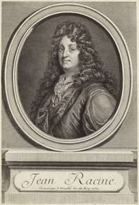 Portret van Jean Racine door French School
