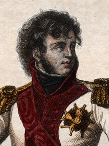Portret van Joachim Murat (1767-1815), Maarschalk van Frankrijk en Grootadmiraal. door French School