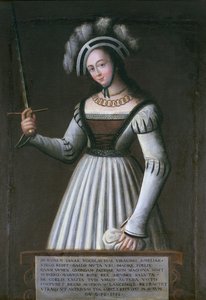 Portret van Jeanne d