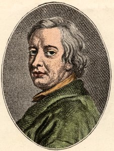 Portret van John Dryden, Engelse dichter door French School