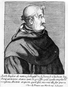 Portret van John Duns Scotus, ca.1265-ca.1308