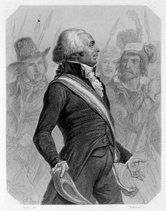 Portret van Jérôme Pétion de Villeneuve (1756-1794), Franse politicus. In 
