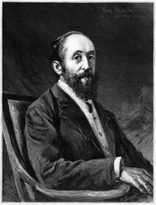 Portret van Jules Claretie (1840-1913), Franse romanschrijver en lid van de Franse academie tussen 1888 en 1913, In 