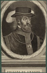 Portret van Koning Filips II van Spanje door French School