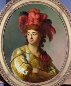 Portret van Larive door French School